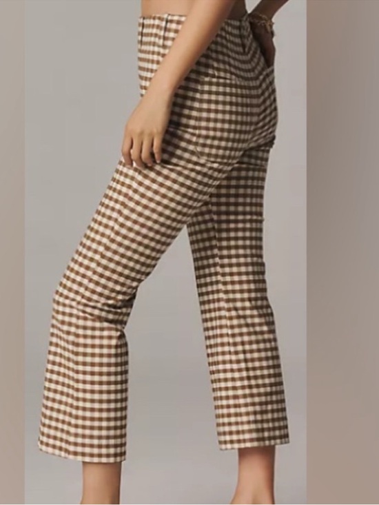 Pants - Anthropologie Maeve Gingham Ankle Pants